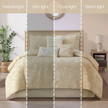 Nanshing Keoni 7 Piece Floral Comforter Set