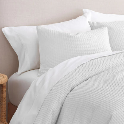 GAIAM? Relax Organic Cotton Waffle 3pc Comforter Set
