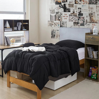 Better Than Butter - Coma Inducer? Oversized Comforter Set - Black