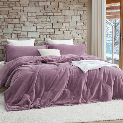 Softer than Soft? - Coma Inducer? Oversized Comforter Set - Elderberry