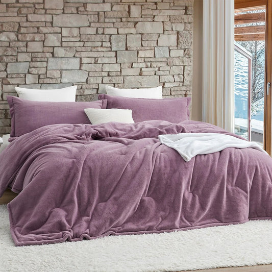 Softer than Soft? - Coma Inducer? Oversized Comforter Set - Elderberry