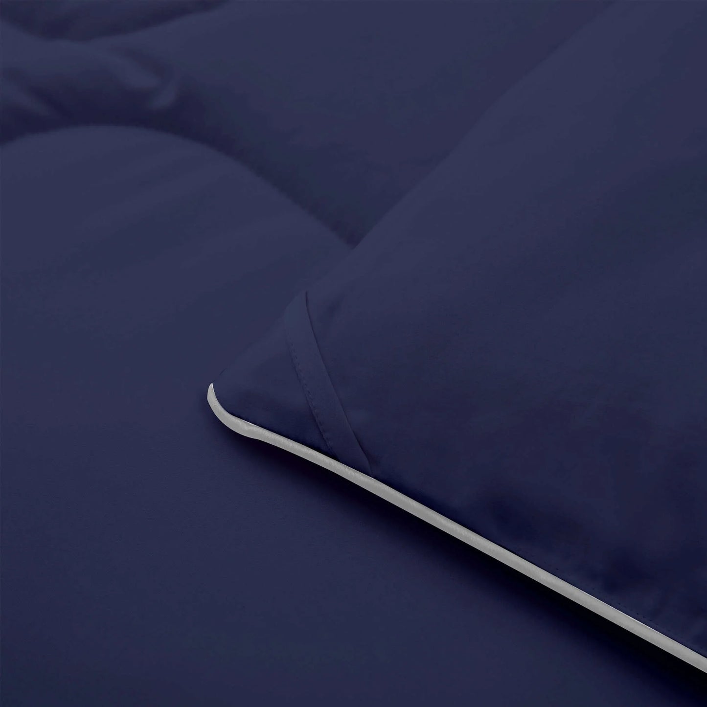 3 Piece Reversible Silky Luxury Soft Satin Comforter with 2 Satin Pillowcases