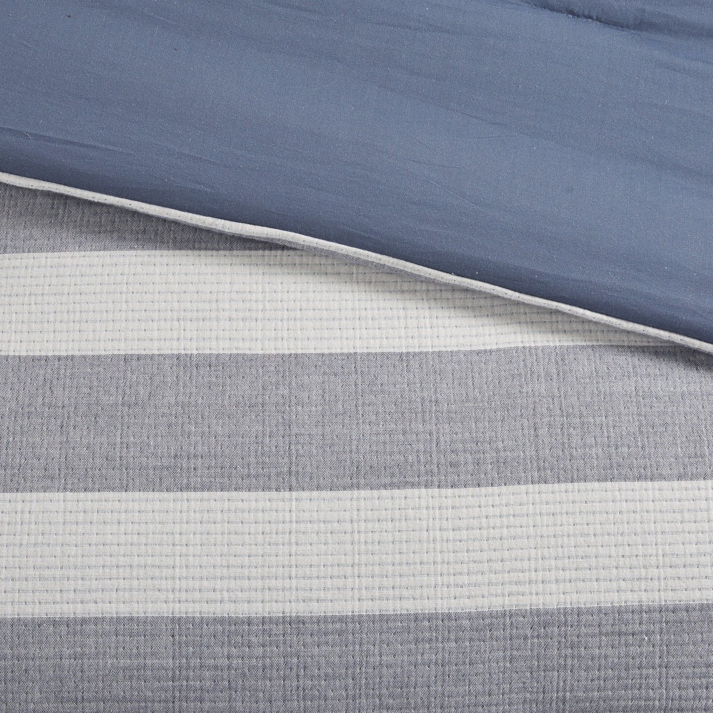 Harbor House Brooks 5 Piece Oversized Cotton Stripe Comforter Set