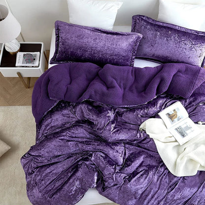 Velvet Crush - Coma Inducer? Oversized Comforter Set - Purple Reign