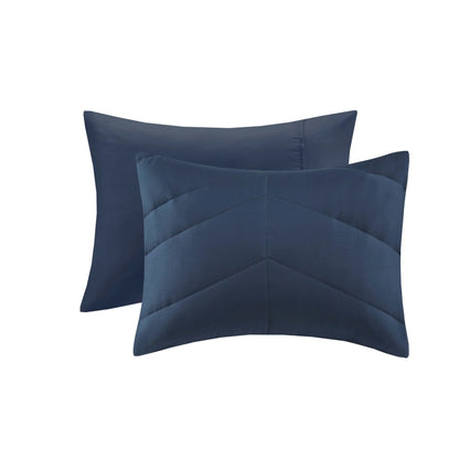 Intelligent Design Alden Quilted Chevron Comforter Set