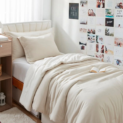 Dorm Haul? - Cozy College Comforter Set - Twin XL Reversible Bedding