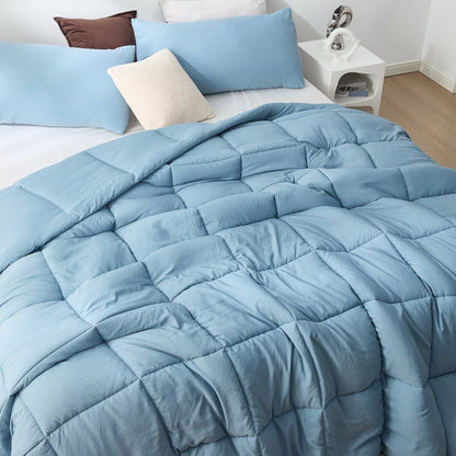 Beachfront Avenue? - Coma Inducer? Oversized Cooling Comforter Set - Smoke Blue