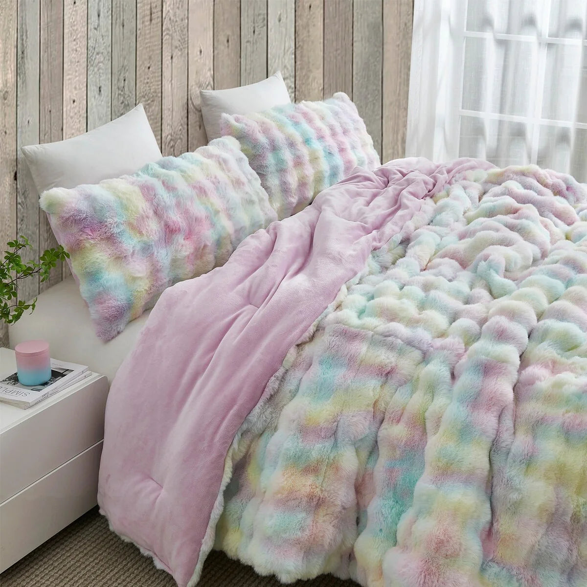 Sherbert Scoops - Coma Inducer? Oversized Comforter Set - Rainbow Sprinkles