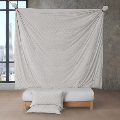 Daydreamer - Coma Inducer? Oversized Comforter Set - Taupe Etch
