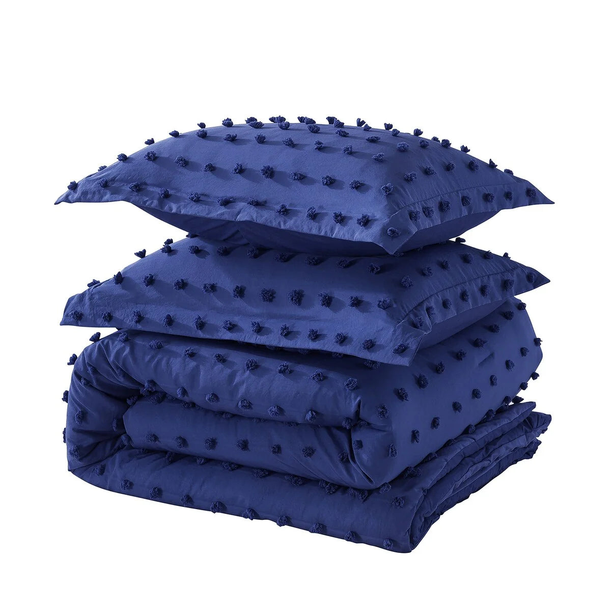 Tufted Design Jacquard Comforter Set