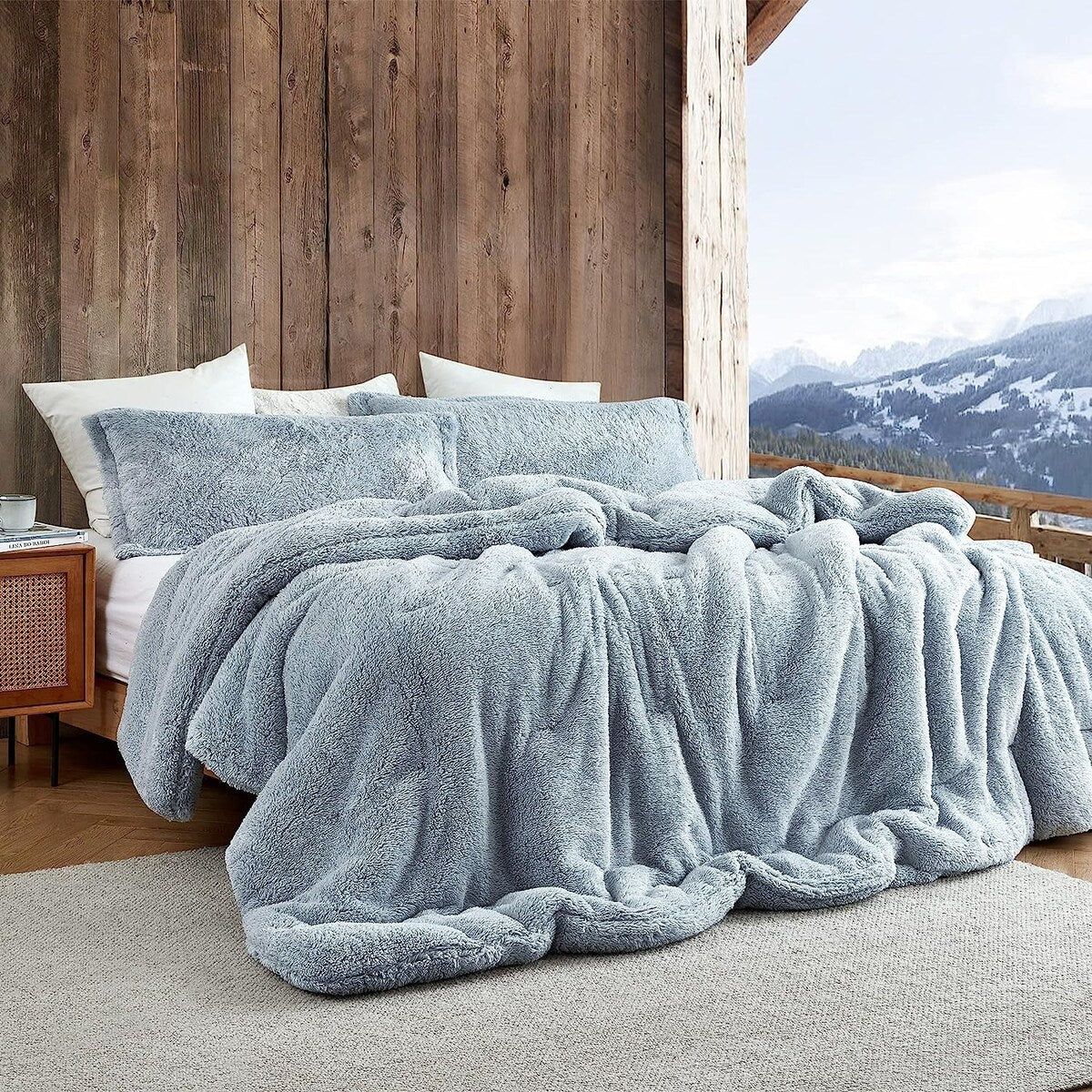The Original Plush - Coma Inducer? Oversized Comforter - Frosted Arctic Ice