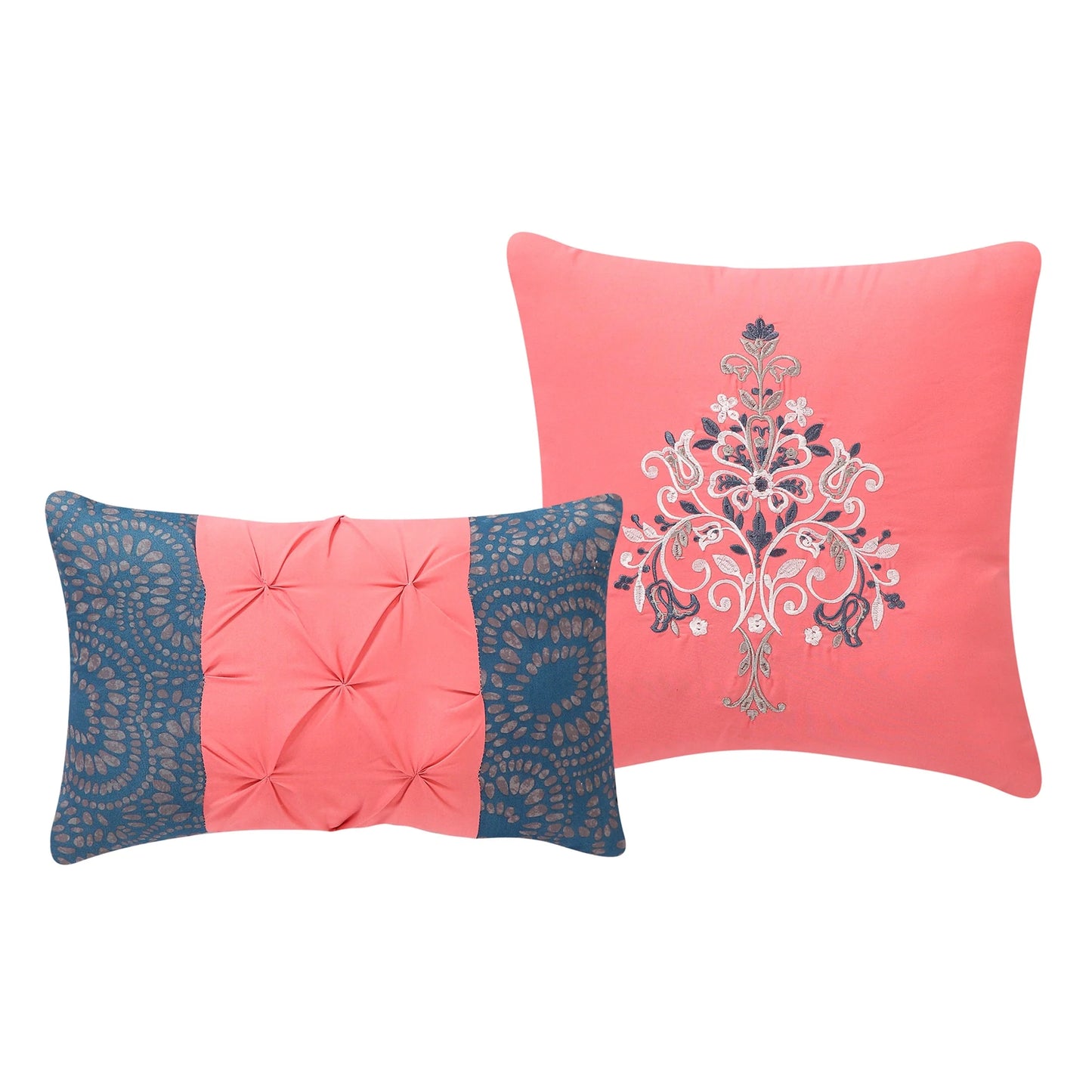 VCNY Home Casa Re'al Damask Reversible Comforter Set