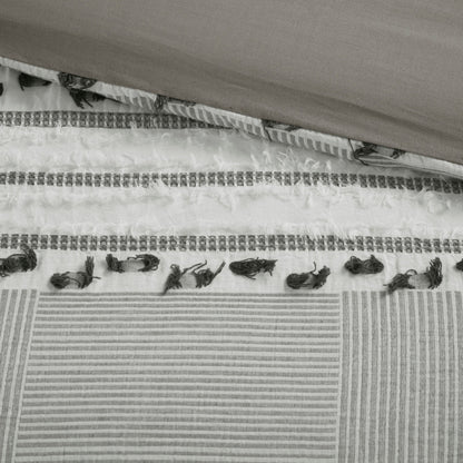 INK+IVY Lennon Organic Cotton Jacquard Comforter Set
