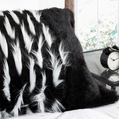 Tiger Lion - Coma Inducer? Oversized Comforter Set - Zebra Black
