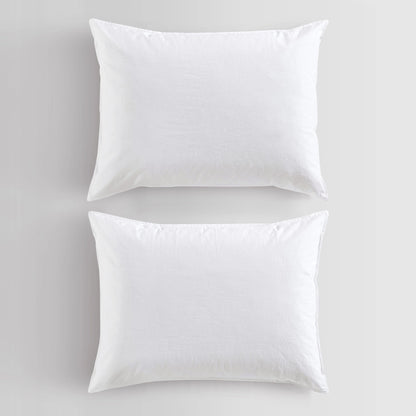 Calvin Klein Washed Percale Cotton Solid Comforter Set