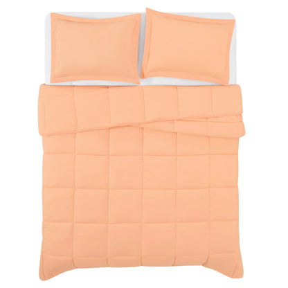 Truly Soft Everyday Reversible Down Alternative 3-Piece Comforter Set