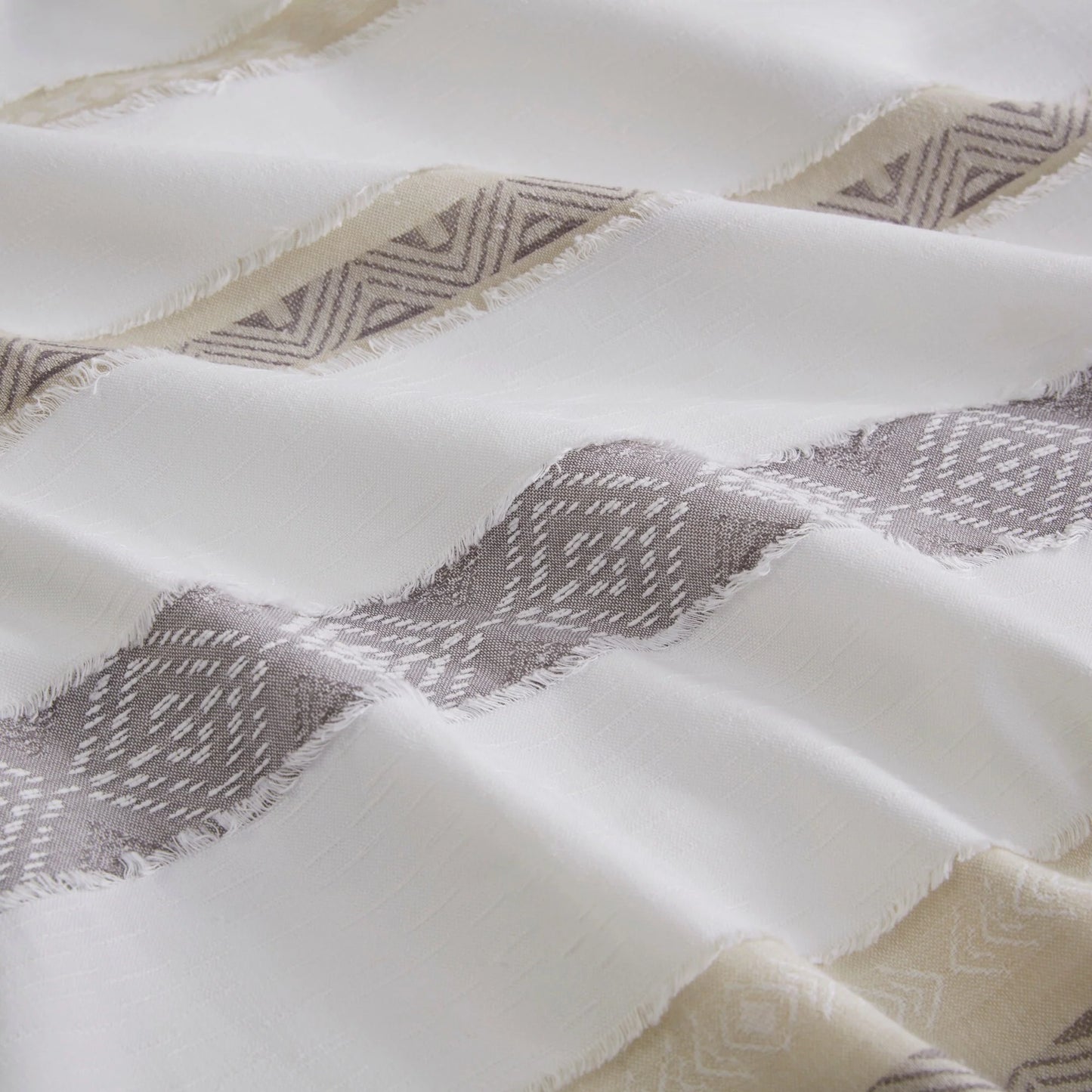 Madison Park Langley 5 Piece Clipped Jacquard Comforter Set