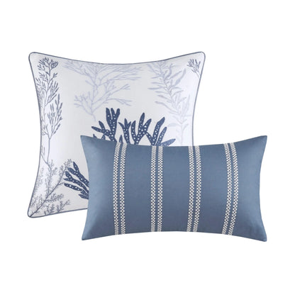 Harbor House Brooks 5 Piece Oversized Cotton Stripe Comforter Set