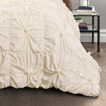 Lush Decor Bella Sabby Chic 3 Piece Comforter Set