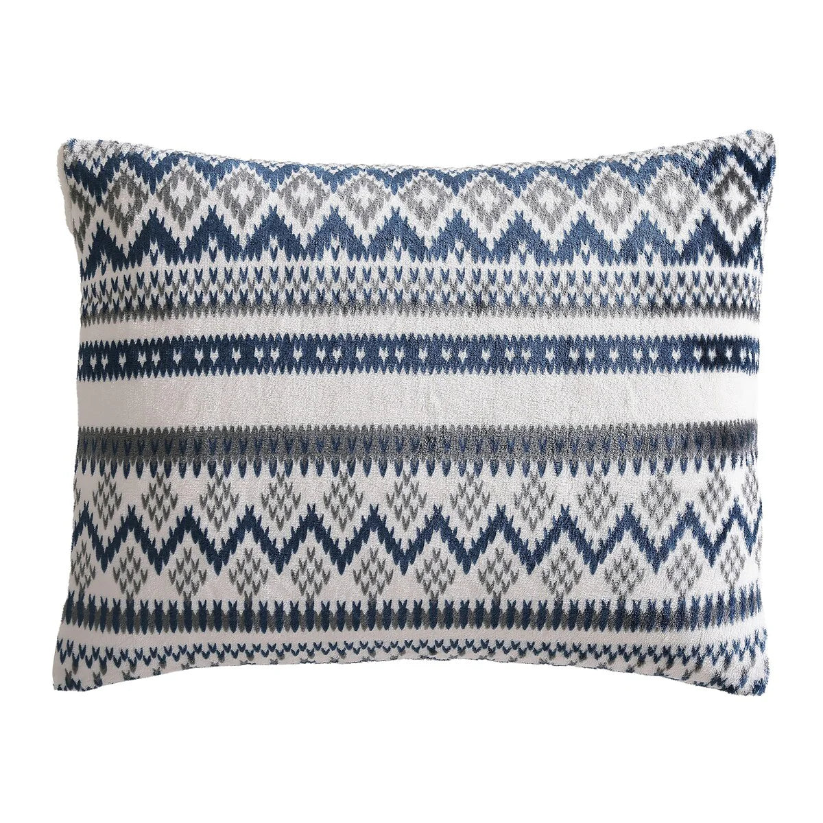Eddie Bauer Shelton Fair Isle Plush Reversible Comforter Set