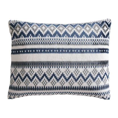 Eddie Bauer Shelton Fair Isle Plush Reversible Comforter Set