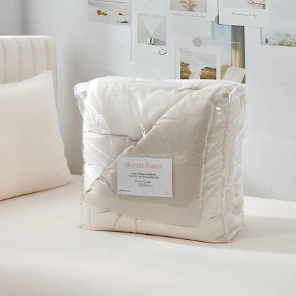 Dorm Haul? - Cozy College Comforter Set - Twin XL Reversible Bedding