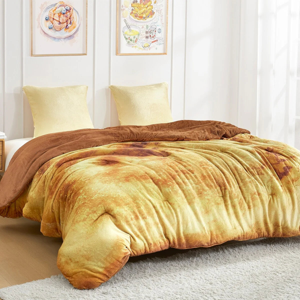 French Toast with Butter - Coma Inducer? Queen/King Comforter