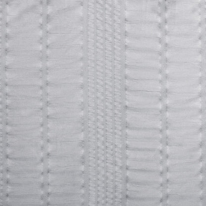CEDAR COURT Morgan Textured Seersucker Stripe Soft Polyester Seersucker Comforter Set