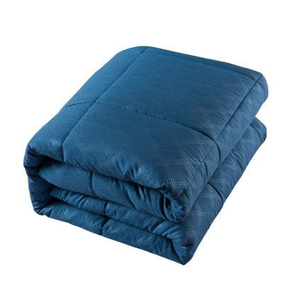10-piece Solid Color Microfiber Comforter and Sheets Set