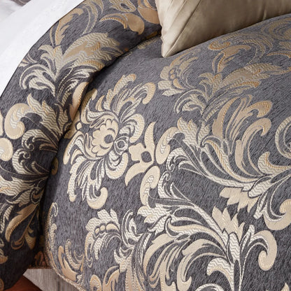 Everett Gray 6 Piece Comforter Set