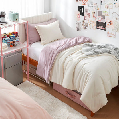 Dorm Haul? - Cozy College Comforter Set - Twin XL Reversible Bedding