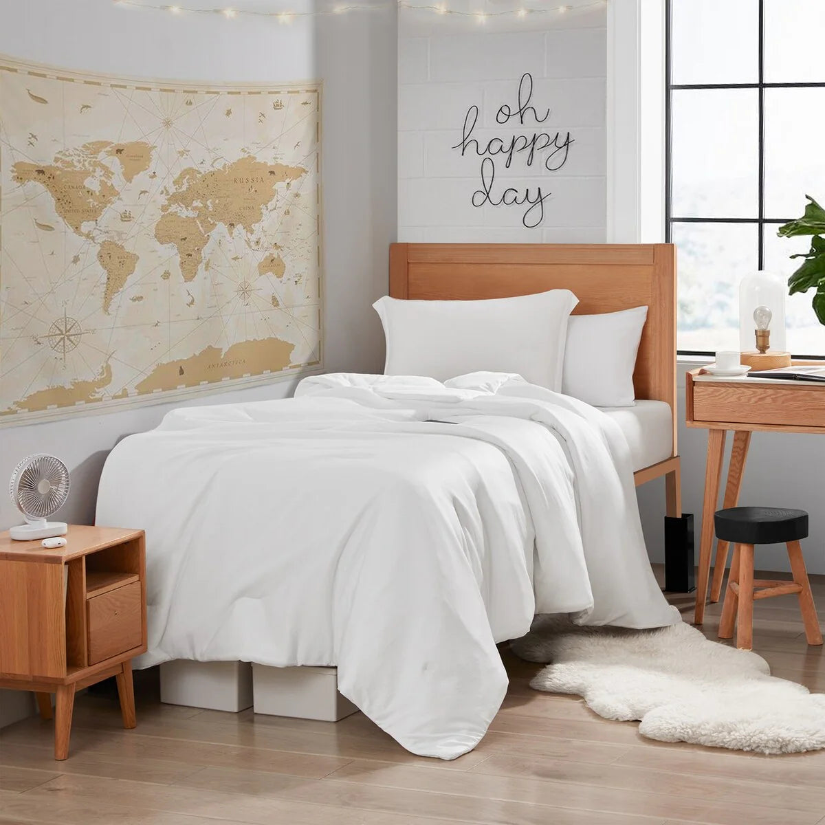 Cooler Than Cool - Coma Inducer? Oversized Comforter Set - Real White