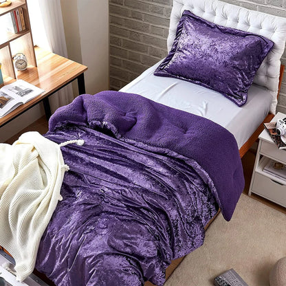 Velvet Crush - Coma Inducer? Oversized Comforter Set - Purple Reign