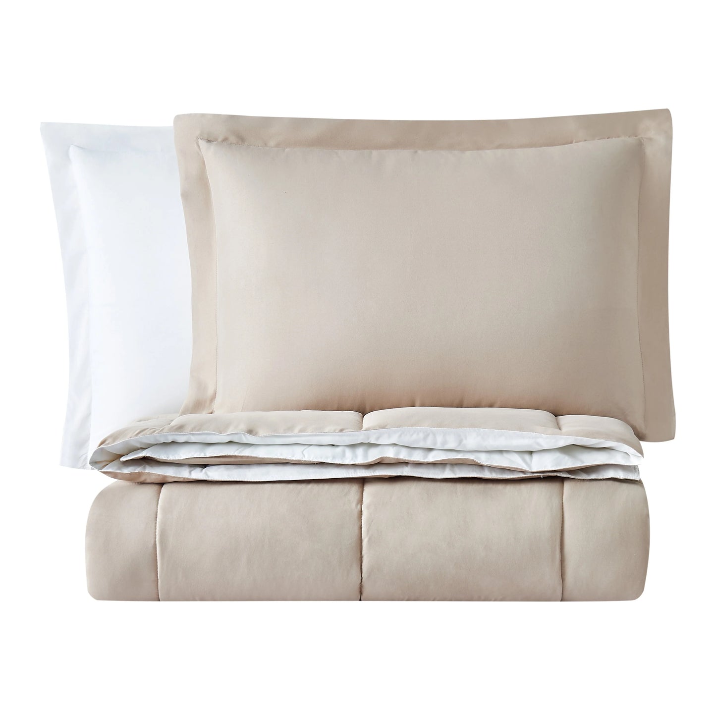 Truly Soft Everyday Reversible Down Alternative 3-Piece Comforter Set