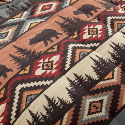 Bear Totem 3 PC Comforter Set from Your Lifestyle by Donna Sharp