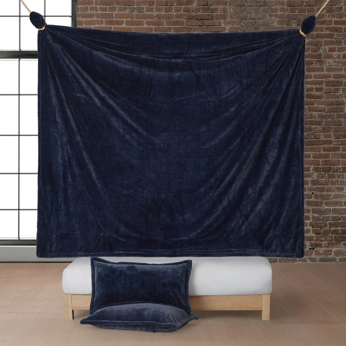 Softer than Soft? - Coma Inducer? Oversized Comforter Set - Blue Nights