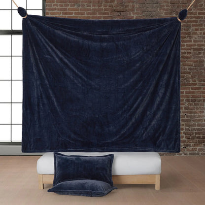 Softer than Soft? - Coma Inducer? Oversized Comforter Set - Blue Nights
