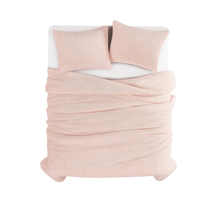 Brooklyn Loom Marshmallow Sherpa Comforter Set