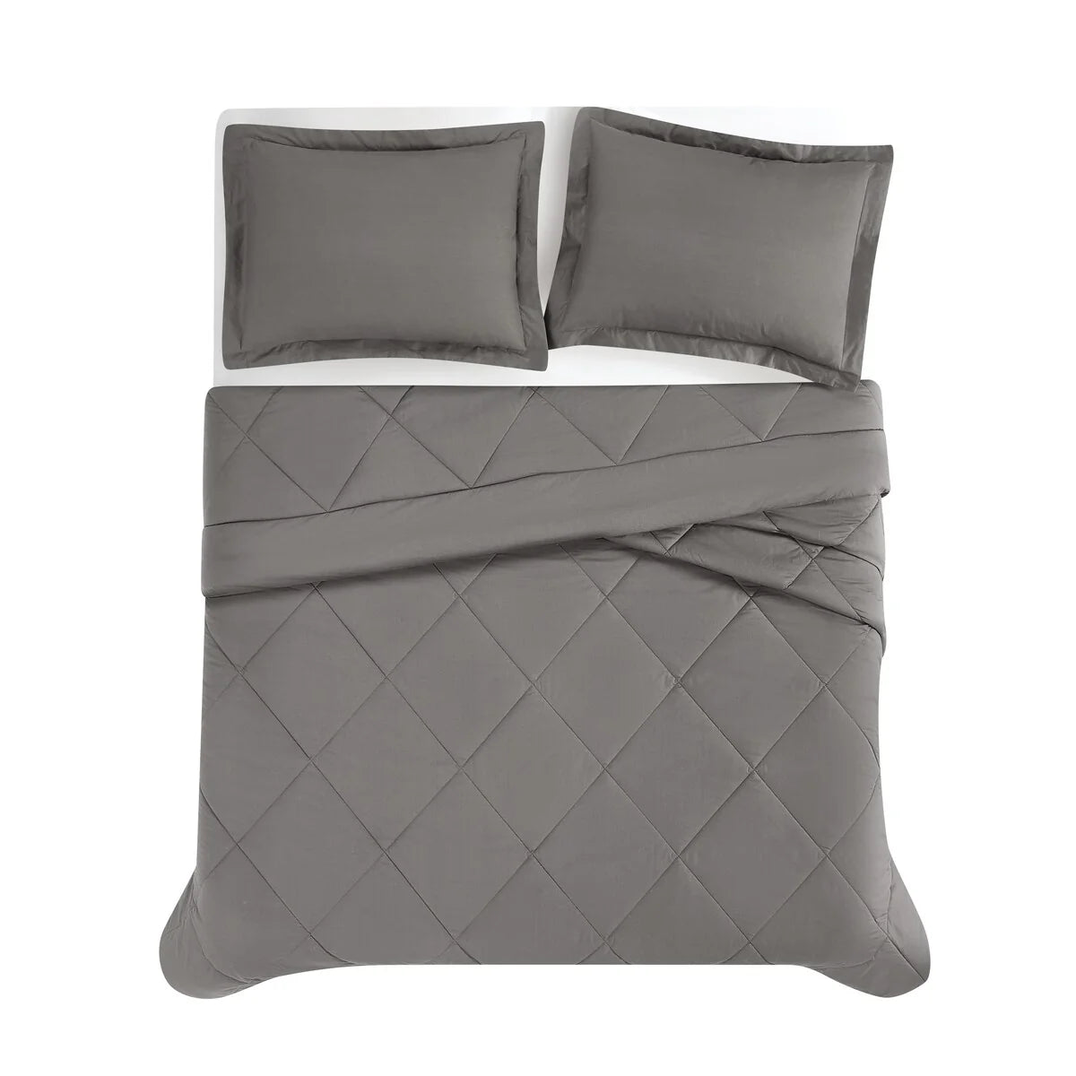 Cannon Solid Percale Comforter Set