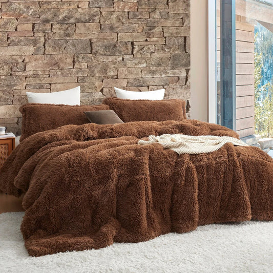 Lion Mane - Coma Inducer? Oversized Comforter Set - Golden Brown