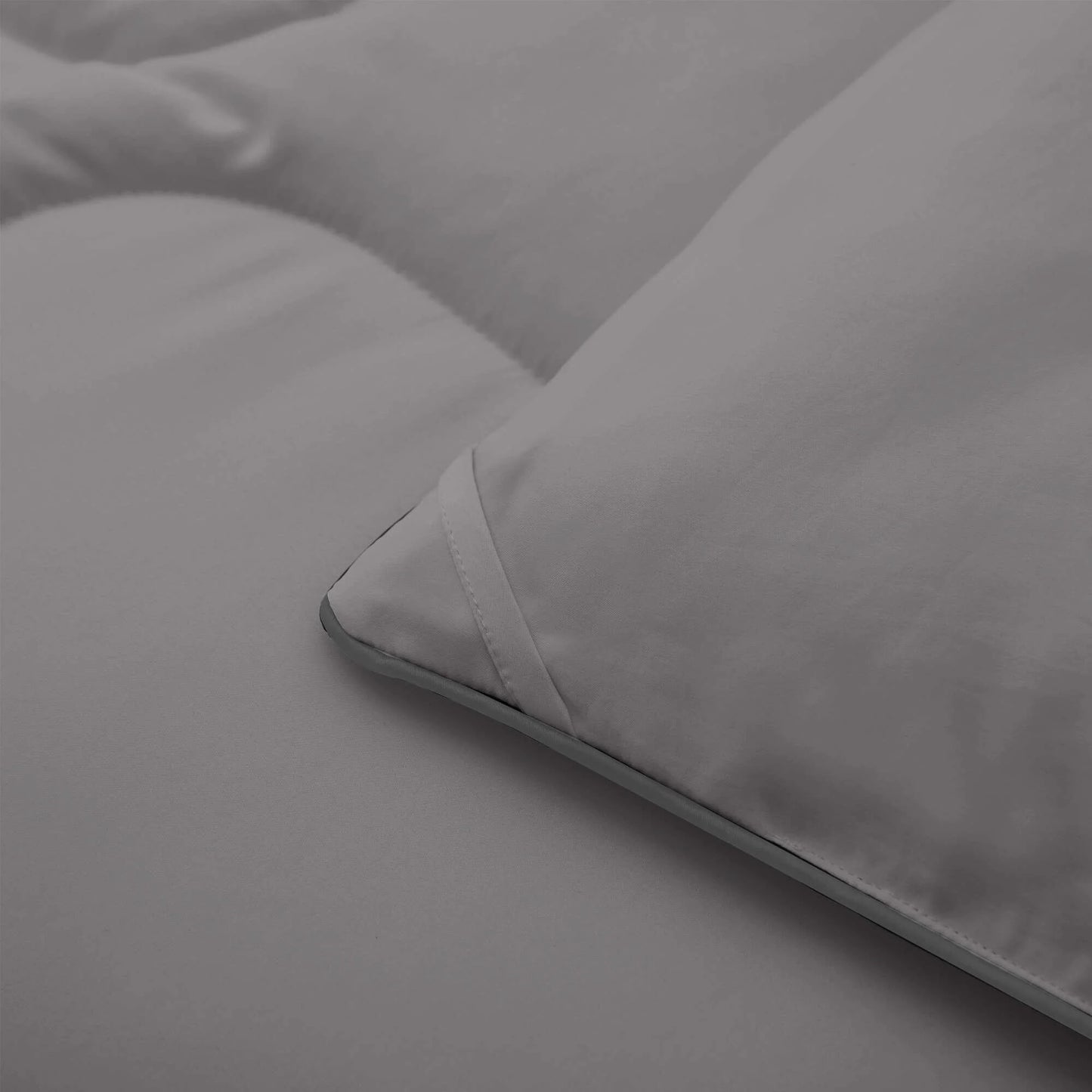 3 Piece Reversible Silky Luxury Soft Satin Comforter with 2 Satin Pillowcases