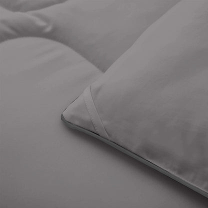 3 Piece Reversible Silky Luxury Soft Satin Comforter with 2 Satin Pillowcases