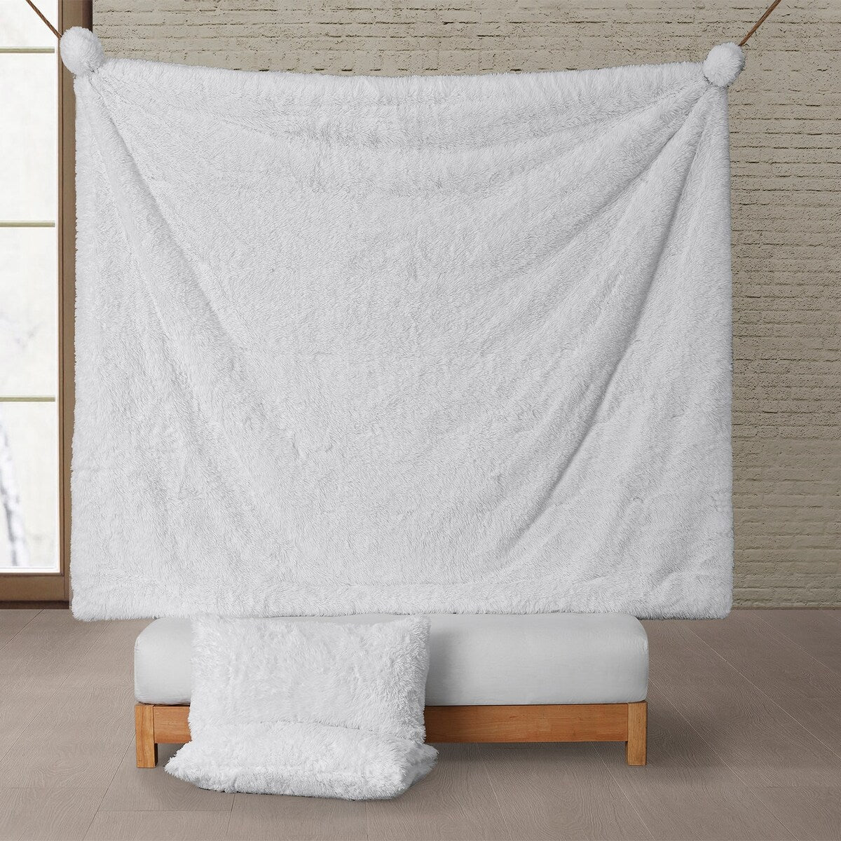 Full of Fluff - Coma Inducer? Oversized Comforter Set - White