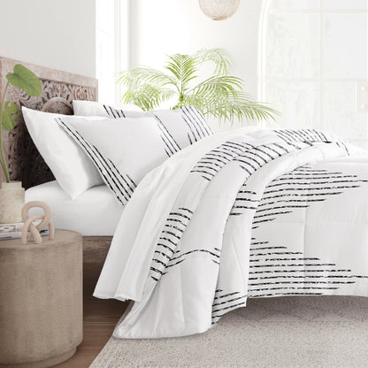 Becky Cameron Ultra Soft Diamond Stripe Down-Alternative Comforter