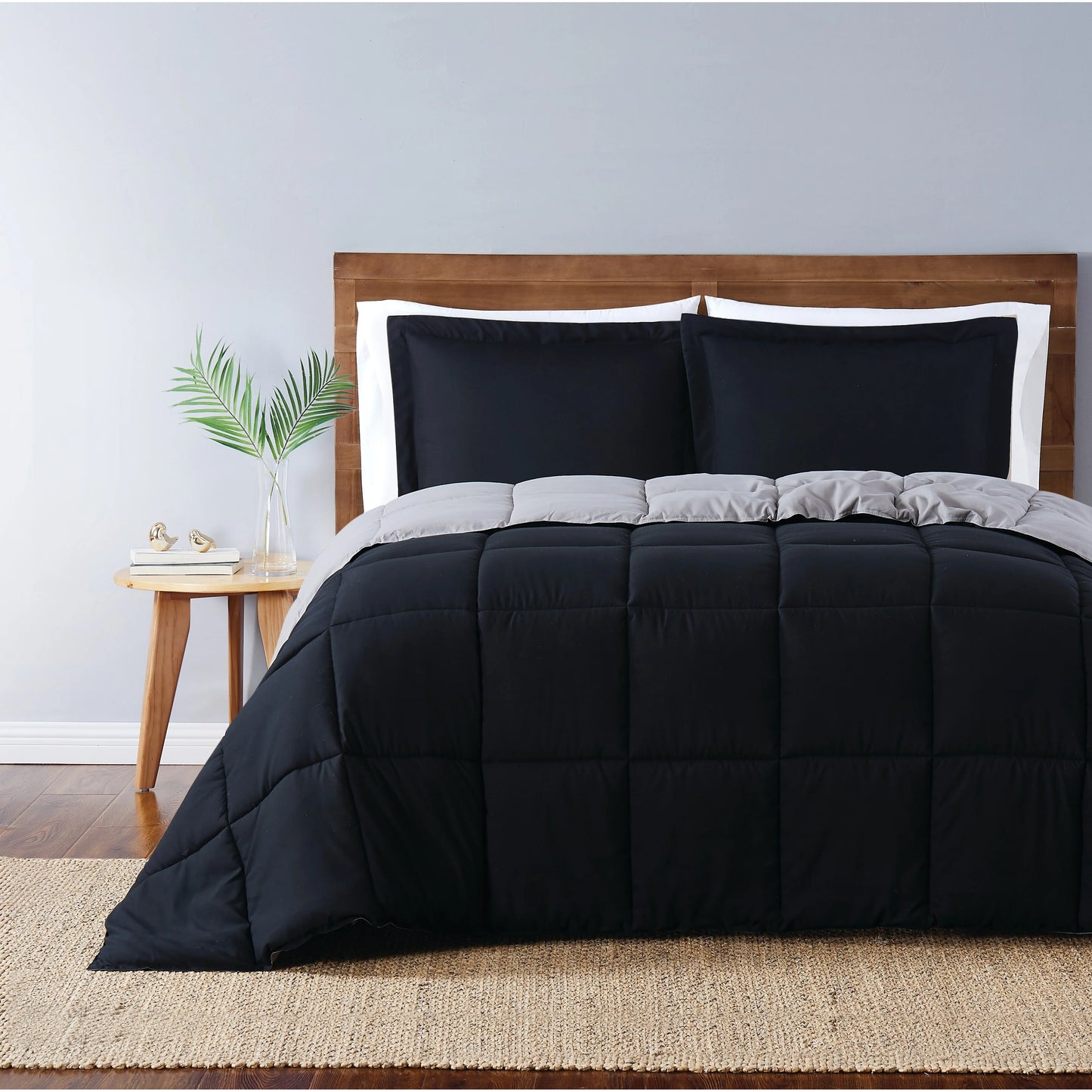 Truly Soft Everyday Reversible Down Alternative 3-Piece Comforter Set