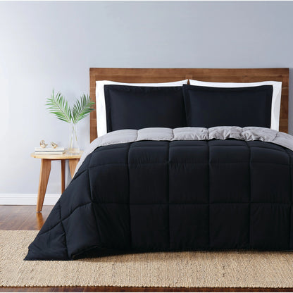 Truly Soft Everyday Reversible Down Alternative 3-Piece Comforter Set