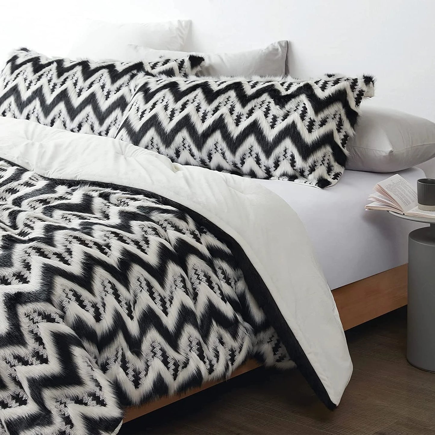 Fancy Meeting You Here - Coma Inducer? Oversized Comforter Set with White Reverse