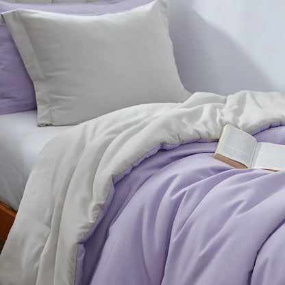 Dorm Haul? - Cozy College Comforter Set - Twin XL Reversible Bedding
