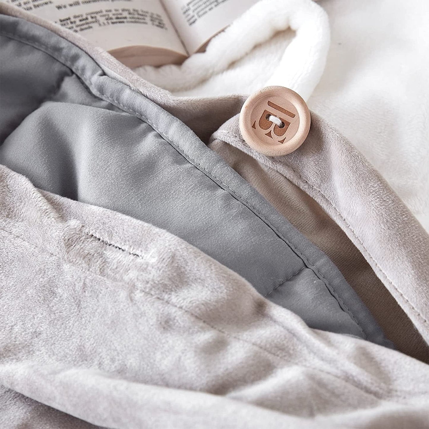 Chommie Weighted Coma Inducer? Comforter - Cuz I'm Cozy - Stone Taupe