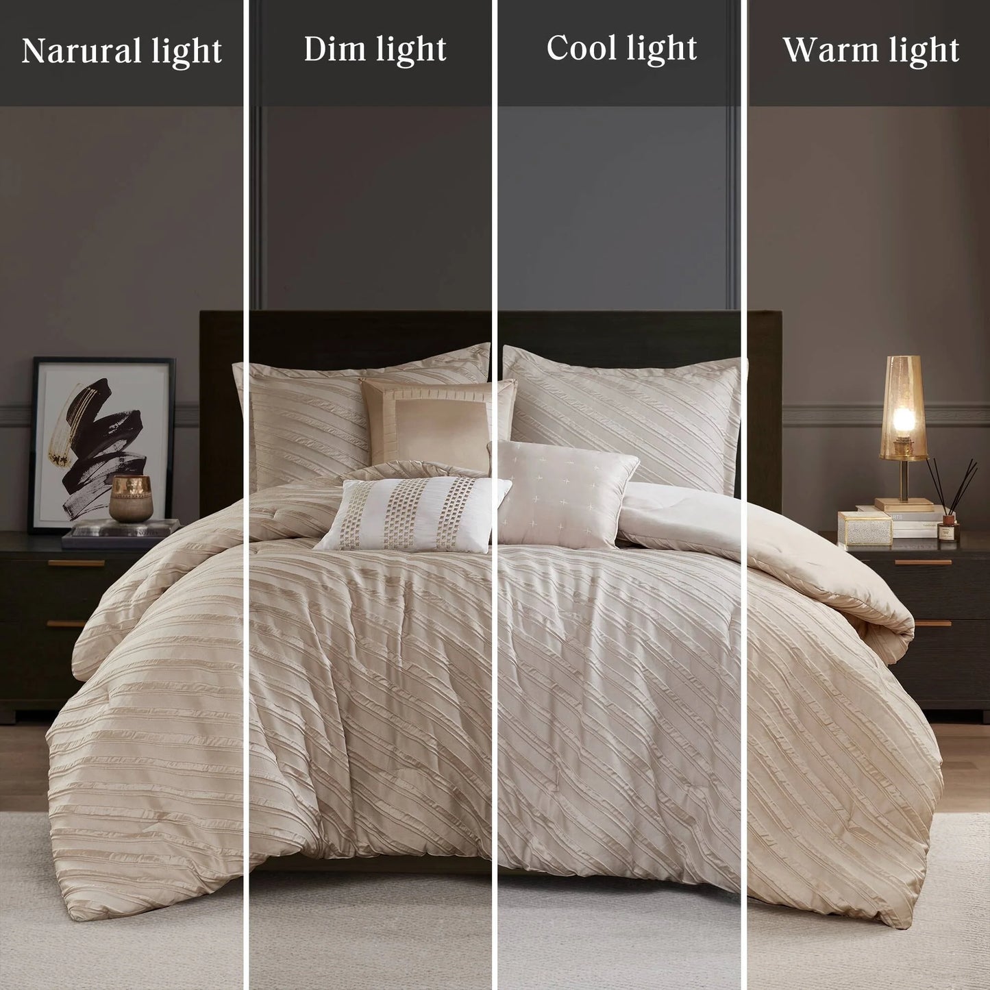 Madison Park Riva 7 Piece Comforter Set